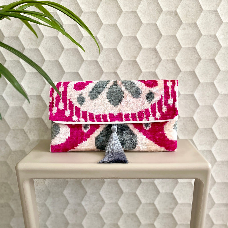 Ikat Clutch Bag Eze