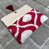 Ikat Clutch Bag Madrid