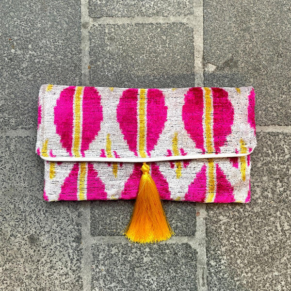 Ikat Clutch Bag Ibiza