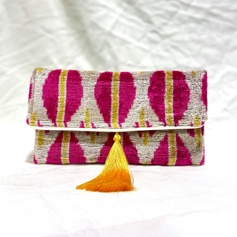 Ikat Clutch Bag Ibiza