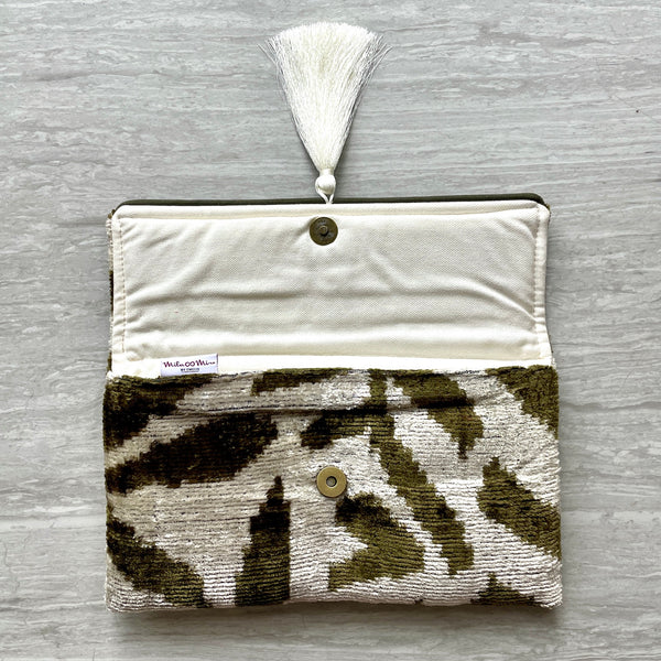 Ikat Clutch Bag Marbella