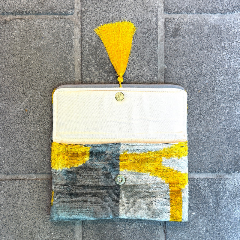 Ikat Clutch Bag Valencia