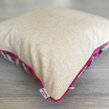 Velvet Ikat Cushion Love | Velvet Ikat Pillow Love