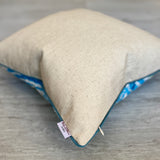 Olive Velvet Ikat Pillow Cover