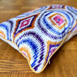 Velvet Ikat Cushion Twister | Velvet Ikat Pillow Twister