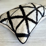 XXX Velvet Ikat Pillow Cover