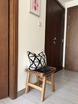 XXX Velvet Ikat Pillow Cover