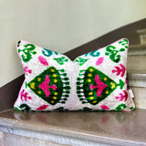 Velvet Ikat Cushion Mindfulness | Velvet Ikat Pillow Mindfulness