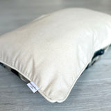 Velvet Ikat Cushion Shoal | Velvet Ikat Pillow Shoal