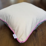 Butterfly Multi Velvet Ikat Pillow Cover