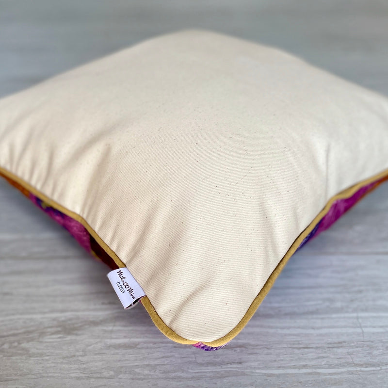 Velvet Ikat Cushion Valentine | Velvet Ikat Pillow Valentine