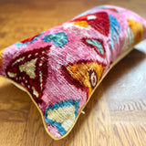 Valentine Velvet Ikat Pillow Cover