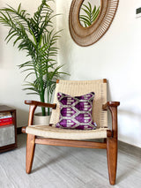 Velvet Ikat Cushion Hive | Velvet Ikat Pillow Hive