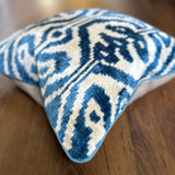 Carrara Velvet Ikat Pillow Cover