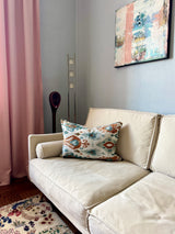 Harmony Velvet Ikat Pillow Cover