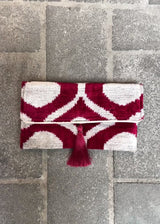 Ikat Clutch Bag Madrid