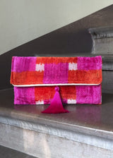 Ikat Clutch Bag Florence