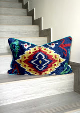 Velvet Ikat Cushion Zodiac | Velvet Ikat Pillow Zodiac