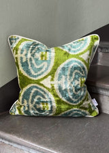 Grove Velvet Ikat Pillow Cover