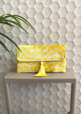 Ikat Clutch Bag Positano