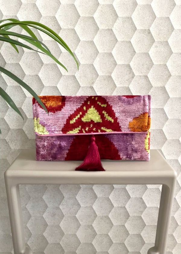 Ikat Clutch Bag Palermo