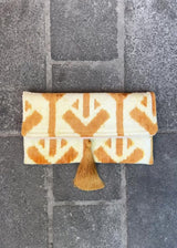 Ikat Clutch Bag Provence