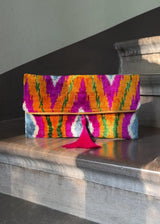 Ikat Clutch Bag Monaco