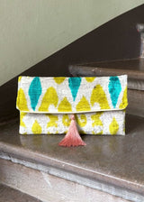 Ikat Clutch Bag Anacapri