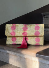 Ikat Clutch Bag Beausoleil