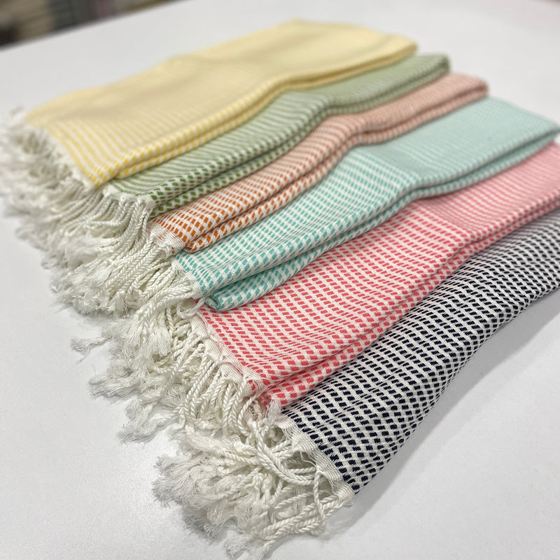 Luxurious soft and highly absorbent Turkish towels