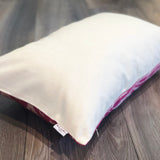 Velvet and Silk Pattern Ikat Pillow Galaxia 