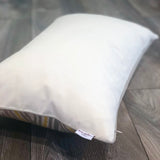 Silk Ikat Pillow Vertigo with Hidden Zipper