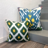 Decorative Silk Ikat Cushion Anchor