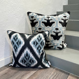 Silk Ikat Cushion Eclectic Peace with Mila∞Miro Other Variant Cushion