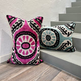  Velvet Ikat Pillow Peace with other variant
